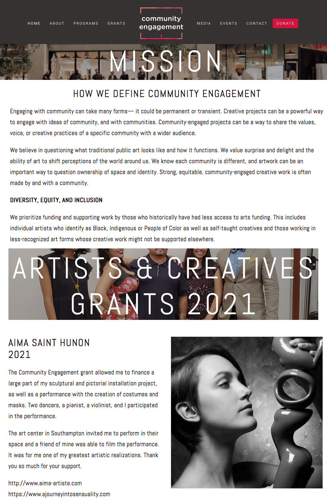 Community Engagement 2021